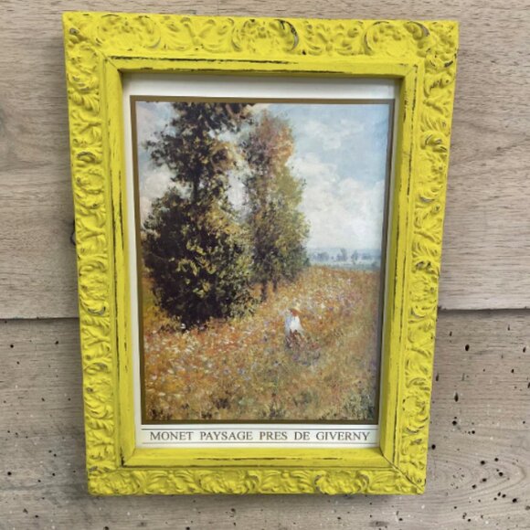 Monet replicate 8"X11" WOODEN DECORATIVE FRAME - Picture 2 of 3